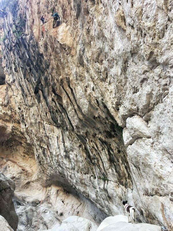 climbing in Sardinia
