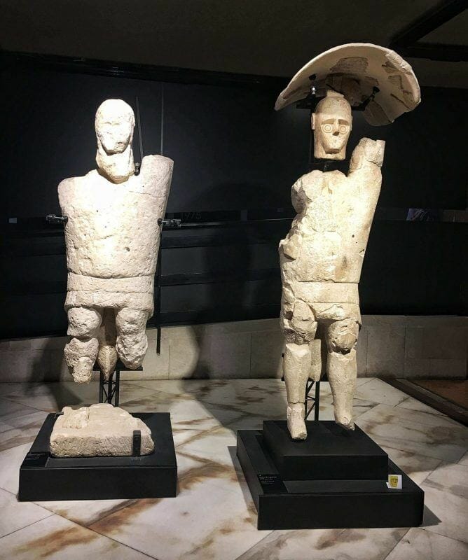 archeology museum Mont'e Prama giants of Sardinia