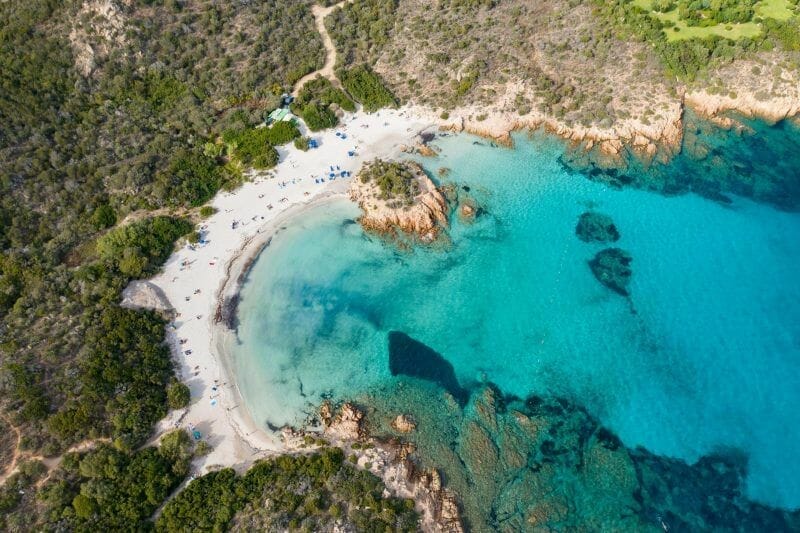 bedste strande på Sardinien