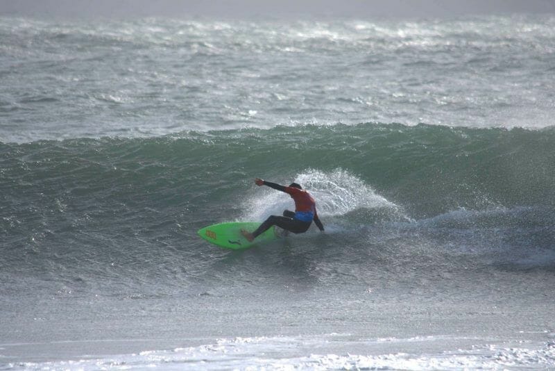 Surfing in Sardinia