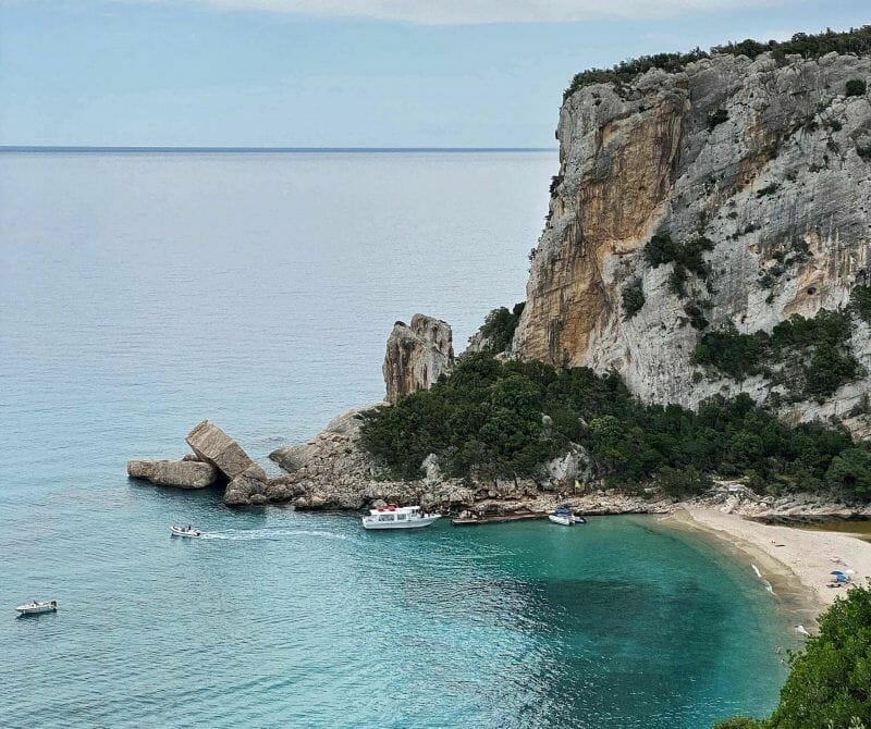 diving in Sardinia, Cala Luna