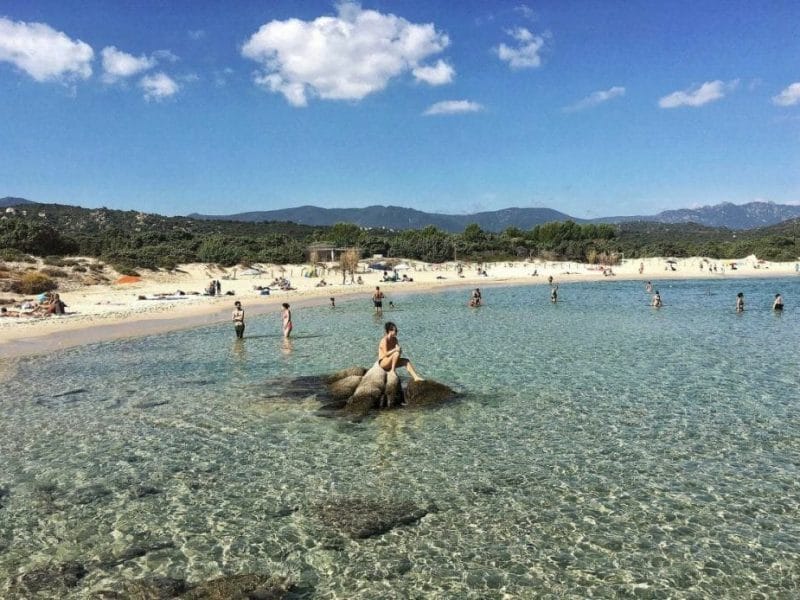 Costa Rei Sardinia in October
