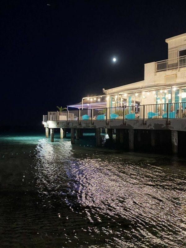 Poetto at night