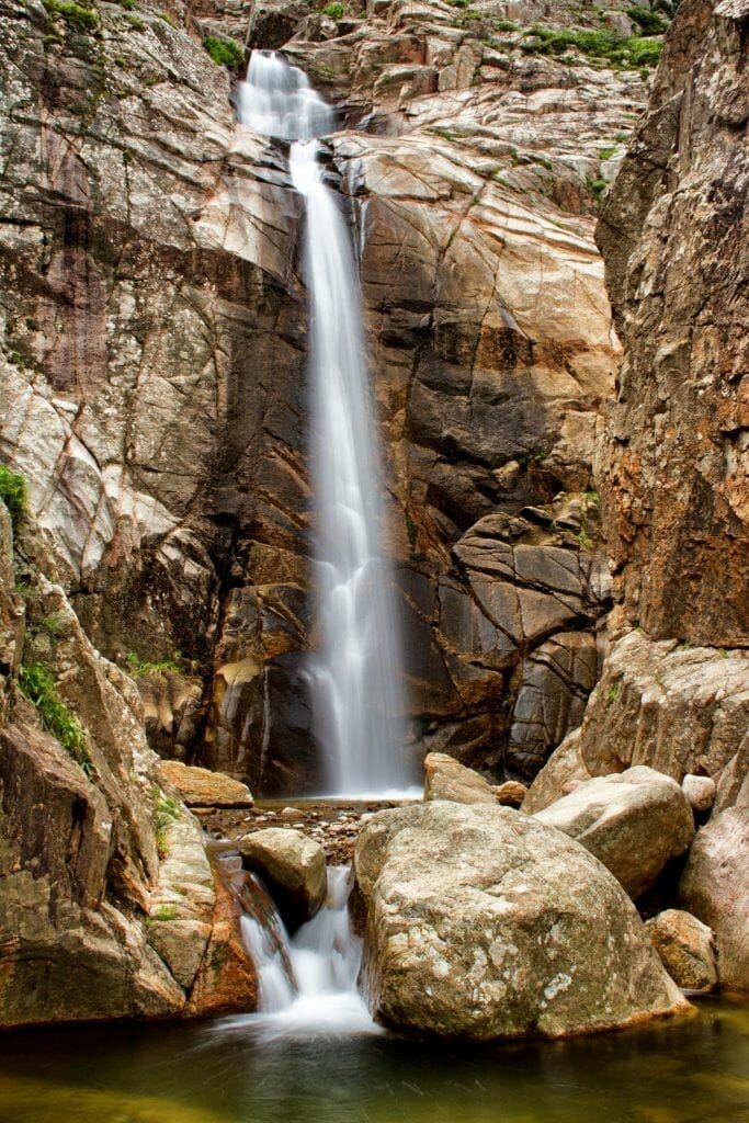 waterfalls in Sardinia