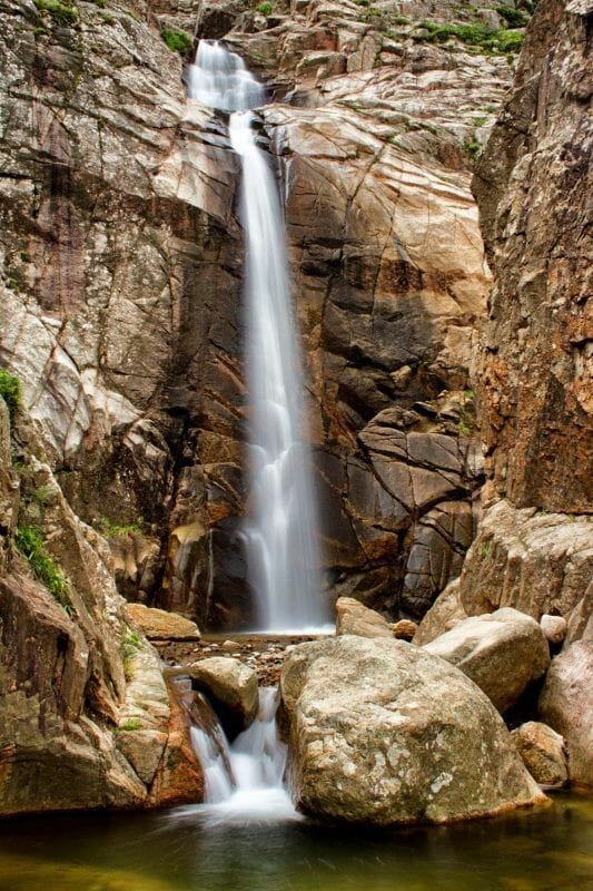 waterfalls in Sardinia