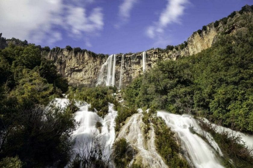 waterfalls in Sardinia