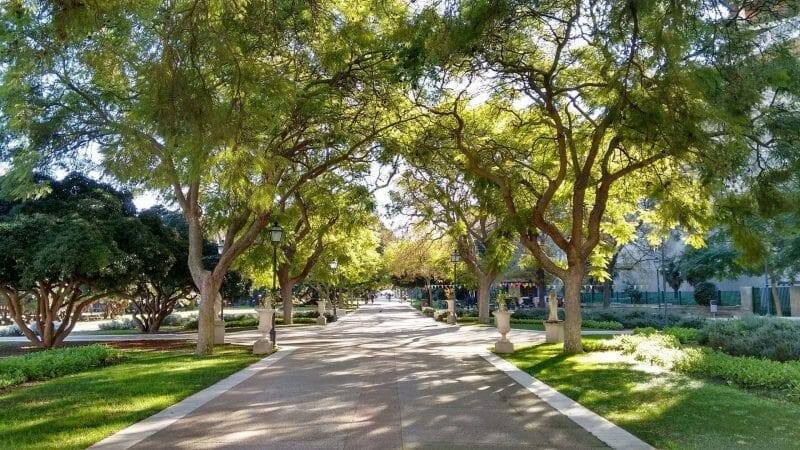 best parks in Cagliari