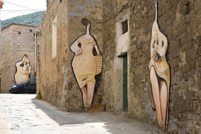 street art in Sardinia