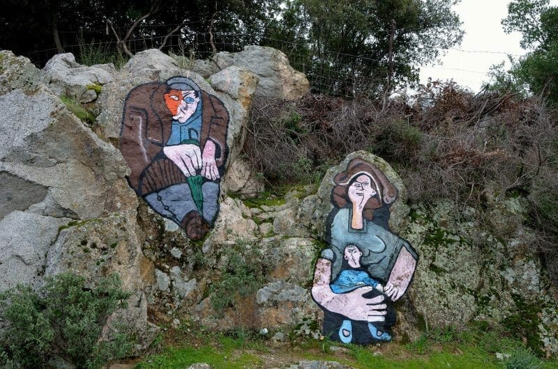 Street art in Sardinia