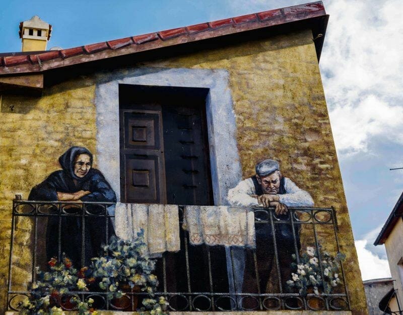 Murals in Sardinia