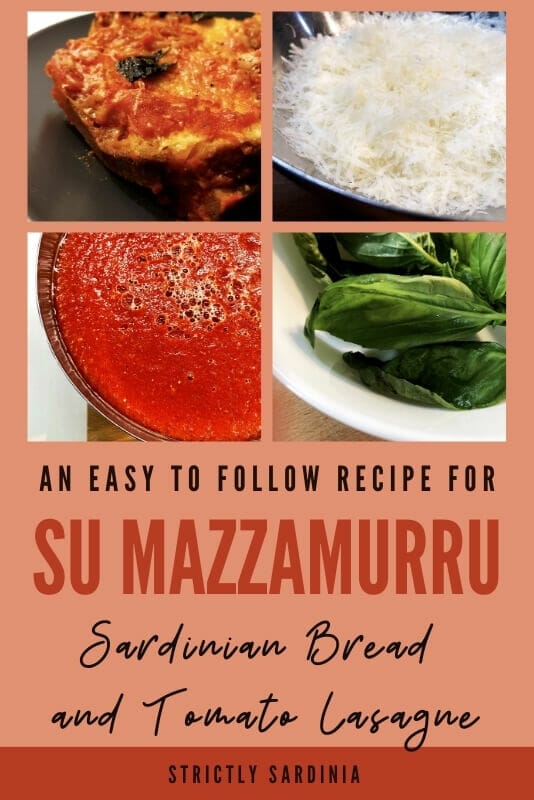 Discover how to make Su Mazzamurru, Sardinian bread and tomato lasagne - via @c_tavani