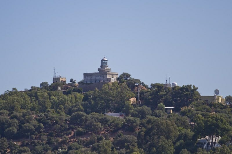 lighthouses in Sardinia