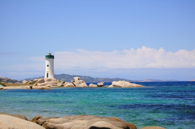 Lighthouses in Sardinia