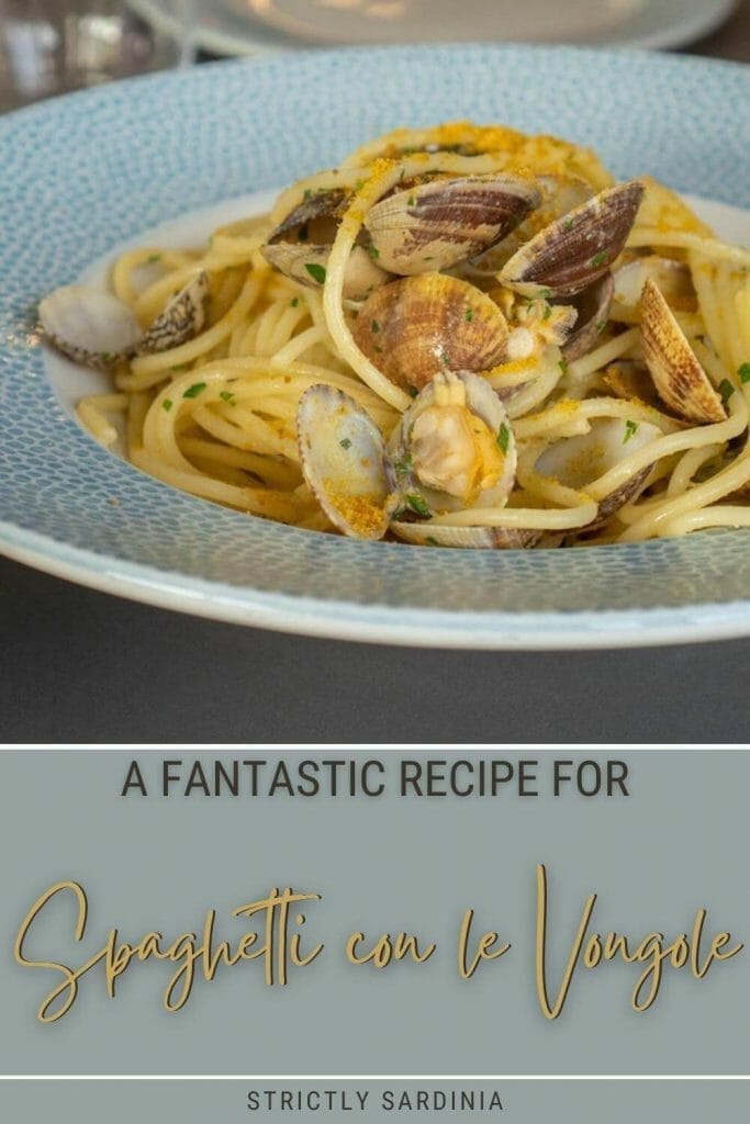 Check out this recipe for spaghetti con le vongole the Sardinian way - via @c_tavani