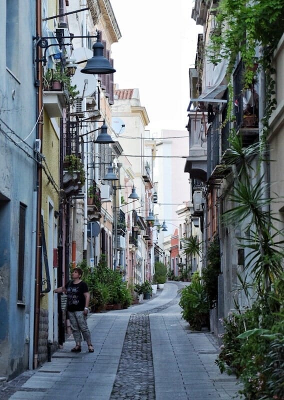 Villanova Cagliari itinerary
