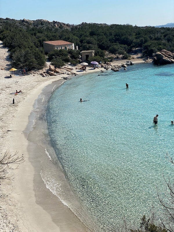 boat trips to La Maddalena
