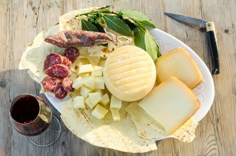 Sardinian cheese