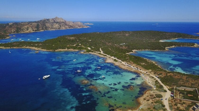Spiaggia dei Due Mari Caprera