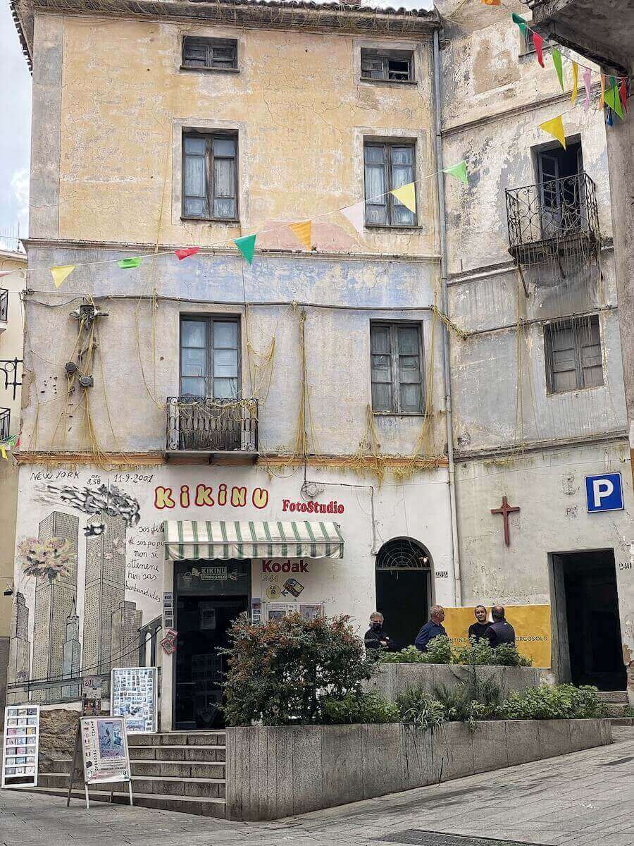 Orgosolo, a small town in the heart of Sardinian Barbagia.