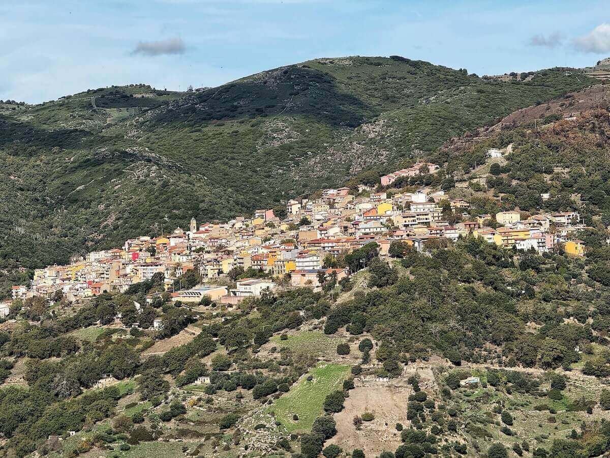 Seulo is a small mountain town part of the Sardinia blue zone.